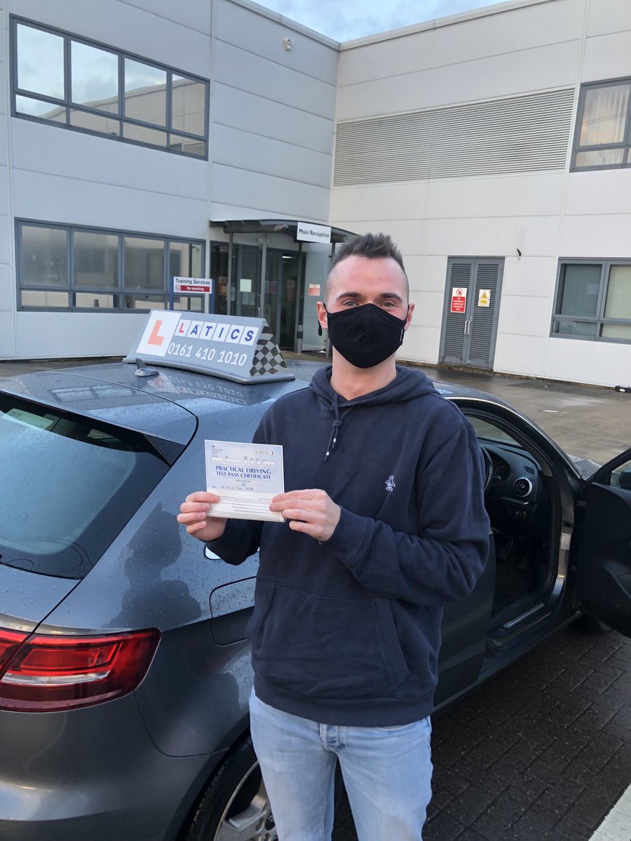LaticsDriving's tweet image. Congratulations ⁦@David__Fraser⁩ Passed 1rst time. Drive safe &amp;amp; enjoy.