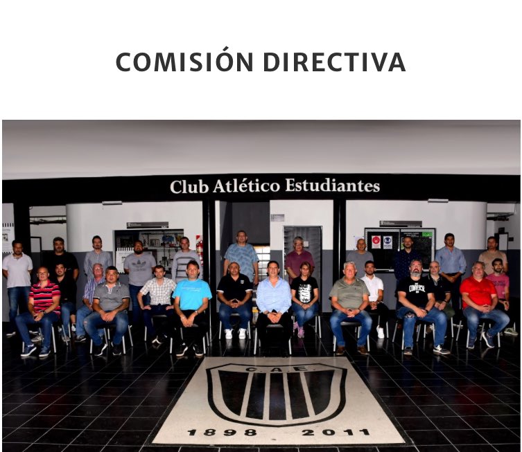 Hoy se cumplen 7 años que la agrupación resurgimiento Negro y Blanco conduce los destinos Club,con aciertos y errores pero con la convicción de seguir trabajando por el crecimiento de Estudiantes,en lo edilicio, en lo social y en lo deportivo.Sin Paracaidistas ni políticos.🖤🤍🖤