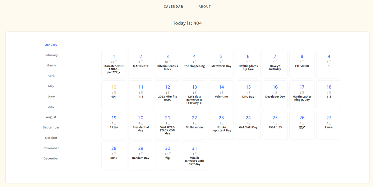 BakaNakamoto's tweet photo. @calendarorg The most talented and creative NFT project I've seen in few months.Inspired by the book "Radical Market",founded by @scottfits from CITYDAO. the key innovation is Harberger Tax to deal with Partial Common Ownership problems.Let's wait and see what will happen next.😘 https://t.co/TgW15Rmo9U
