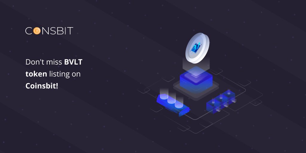 c0insbit's tweet photo. 🔥 Don't miss BVLT token listing on Coinsbit! 🔥

💥 Dear users, we are glad to announce that BVLT (https://t.co/4TWgSCLJjH) token will be available on Coinsbit (https://t.co/ObVLoWTqpt) on 12.01.2022!

✅ Follow to get more info: https://t.co/anEO9glOxx

#Coinsbit #Listing #BVLT https://t.co/KDV1SAfc4k