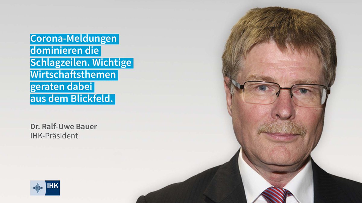 🔥NEU im IHK-Onlinemagazin🔥Gespräch mit IHK-Präsident Dr. Ralf-Uwe Bauer zu Erwartungen für #2022 ➡️gera.ihk.de/magazin/ihk/er… 
 #OWI #IHKOT #GemeinsamErfolgreich