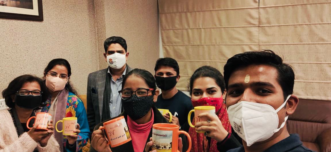 dswlkouniv's tweet photo. #CoffeewithVC
Another initiative in the Teaching Learning paradigm by University of Lucknow…
Building Bonds and  Creating Experiences through ‘Coffee with VC’.
@profalokkumar @lkouniv @anandibenpatel @GovernorofUp https://t.co/BbmvdumXwy