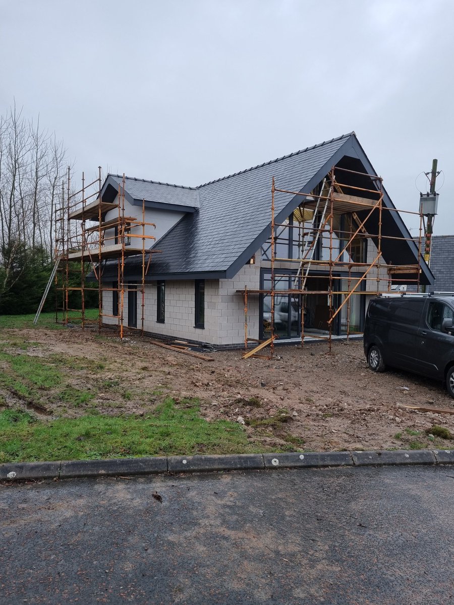 Next job to start with inside and outside plastering