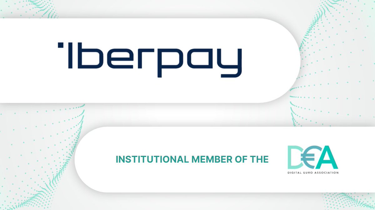 We are thrilled to announce that Iberpay has joined the #DEA as an institutional member! Iberpay is the company managing the Spanish #payment #system and is leading the initiatives related to #digital #money. A perfect match to working together on the #digital #euro!
