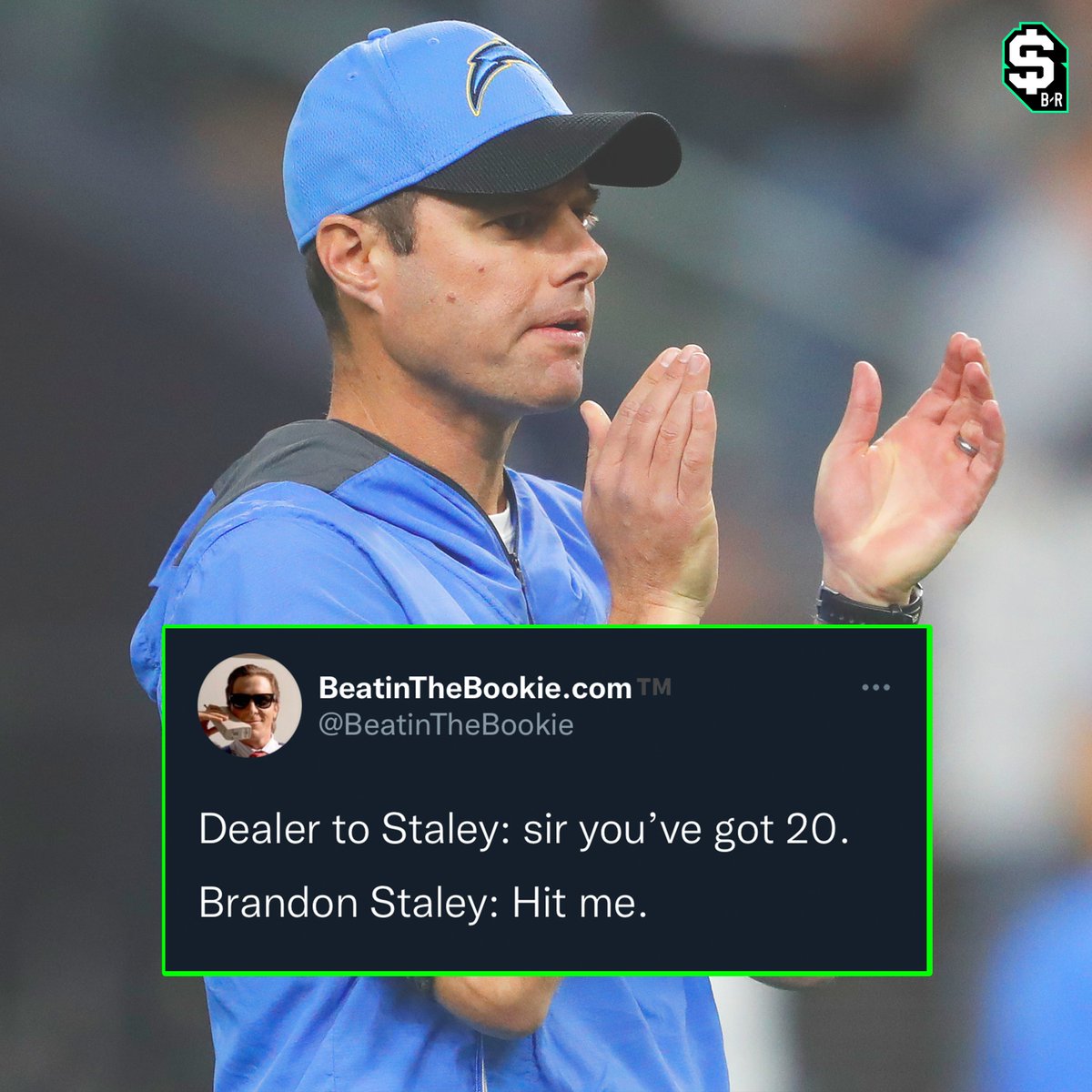 br_betting's tweet image. 'I also like to live dangerously'