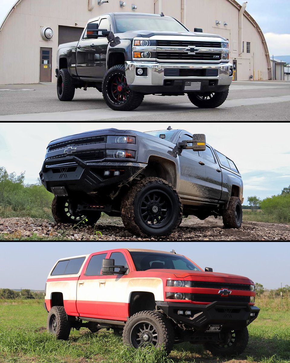 Check out the evolution of Dave's truck over the years. If you're rocking a new look with Anthem Off-Road wheels, add it to our Aftermarket Gallery.
View the Gallery ➡️ anthemwheels.co/ViewGallery

📷 <a href="/dave/">Dave</a>.thirtytwo

#anthemoffroad  #anthemavenger #anthemintimidator #chevysilverado