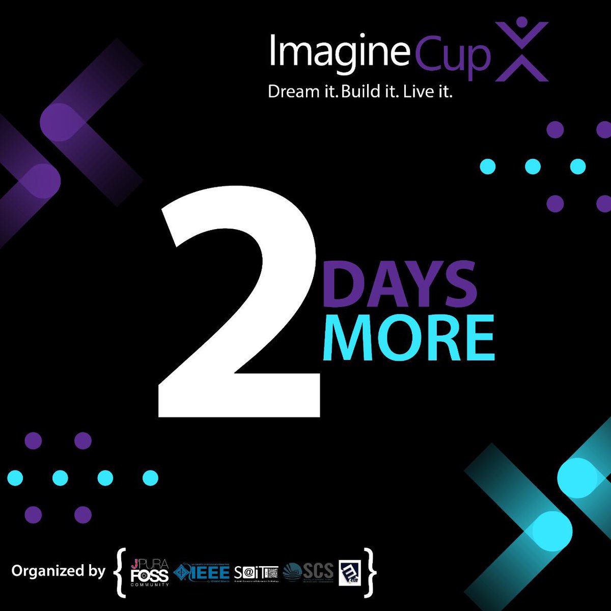 usjfoss's tweet photo. FOSS Community of the University of Sri Jayewardenepura organizing the awareness webinar about the Microsoft Imagine Cup-2022 

on 12th of January 2022
from 6.00 pm onwards
via zoom Platform

Get registered with the session.
https://t.co/wzm8Zl5Ho3 https://t.co/8k613rJd4c