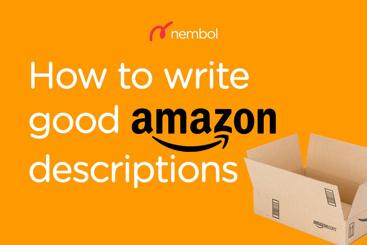 NembolApp's tweet image. Learn how to write product description and bullet points that SELL on Amazon #amazonseller

nembol.com/e-commerce-for…