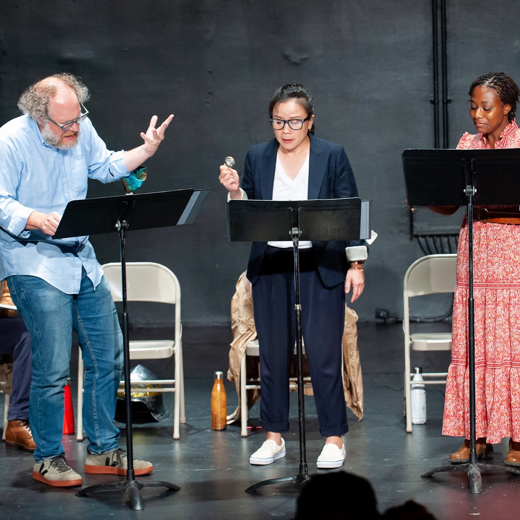 "You should feel a flow of joy because you are alive. Your body will feel full of life. That is what you must give from the stage. Your life. No less. That is art: to give all you have."                       
~ #AntonChekhov 
#LuckyChance (2021) #FiascoTheater #NewYorkTheater 🎭