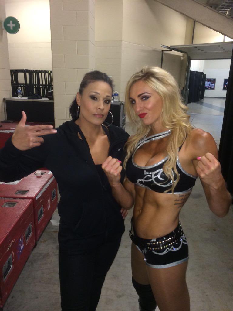 MsCharlotteWWE's tweet photo. Happy Birthday Woman ❤️ @TaminaSnuka https://t.co/qydC7zQOVX