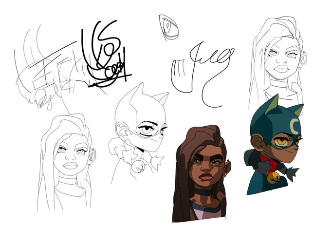 I might shift my linework toward this for a while🧐 