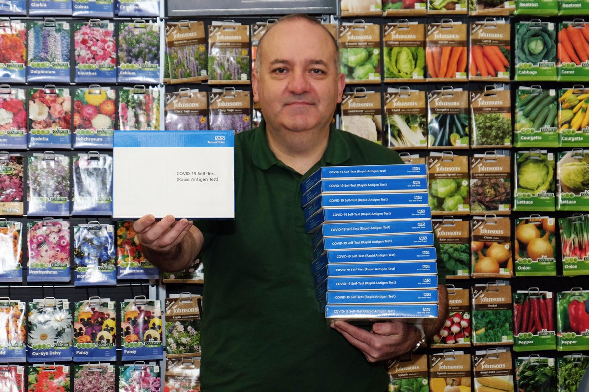 CardwellGC's tweet image. Helping out in testing times…
We've agreed to stock and distribute NHS Lateral Flow Test kits to customers. One box per customer and the kits can be picked up from the sales staff at our tills on the way out of the centre. Details here bit.ly/3qbf1Cs Stay safe everyone.