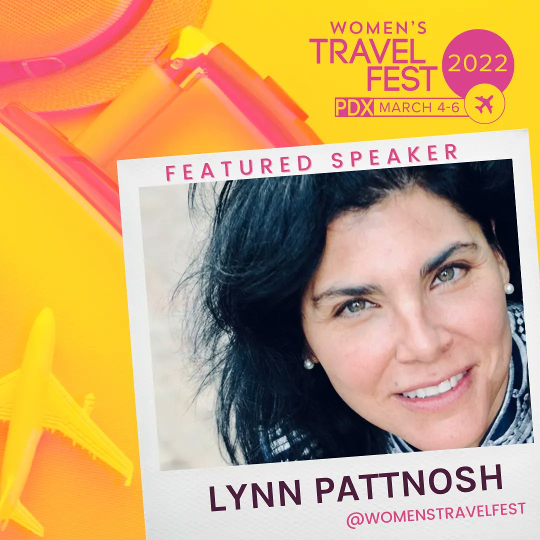 #WTFest22 Speaker Spotlight: Lynn Mason Pattnosh
Executive Producer + Host of ConciergeQ Media
buff.ly/3DA91GU

#womenstravel #femaletravel #womenstravelfest #empowerwomen #womenlovetravel #gogirlguides #inspirewomen #womenwhotravel #exploremore #TravelPortland