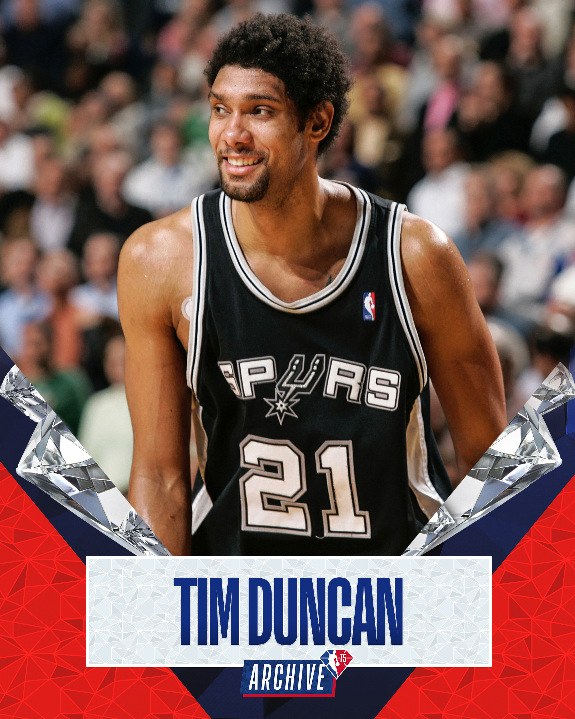 NBA on Twitter: 75: Duncan Go through the legacy of 75th Anniversary Team's Duncan! #NBA75 Read Here: https://t.co/TCnZBWhyNN https://t.co/86ORMgoJaD" / Twitter