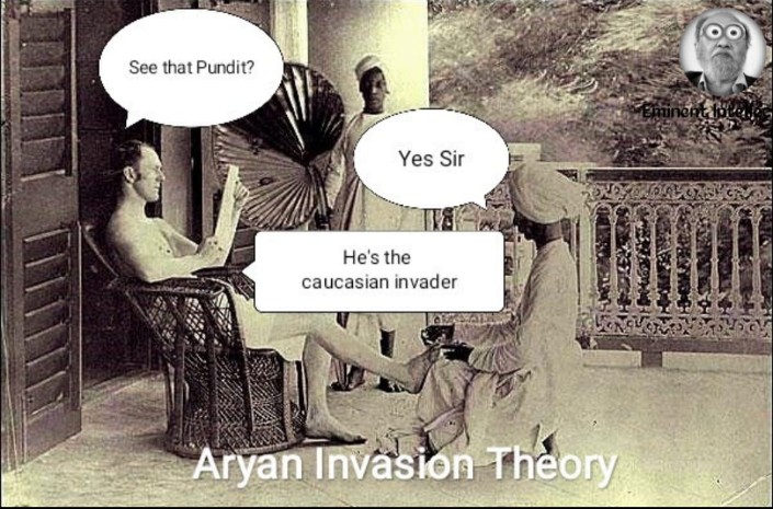 RT @total_woke_: Missionary teaches Aryan Invasion Theory to DMKtards. https://t.co/v6ABiGw2le