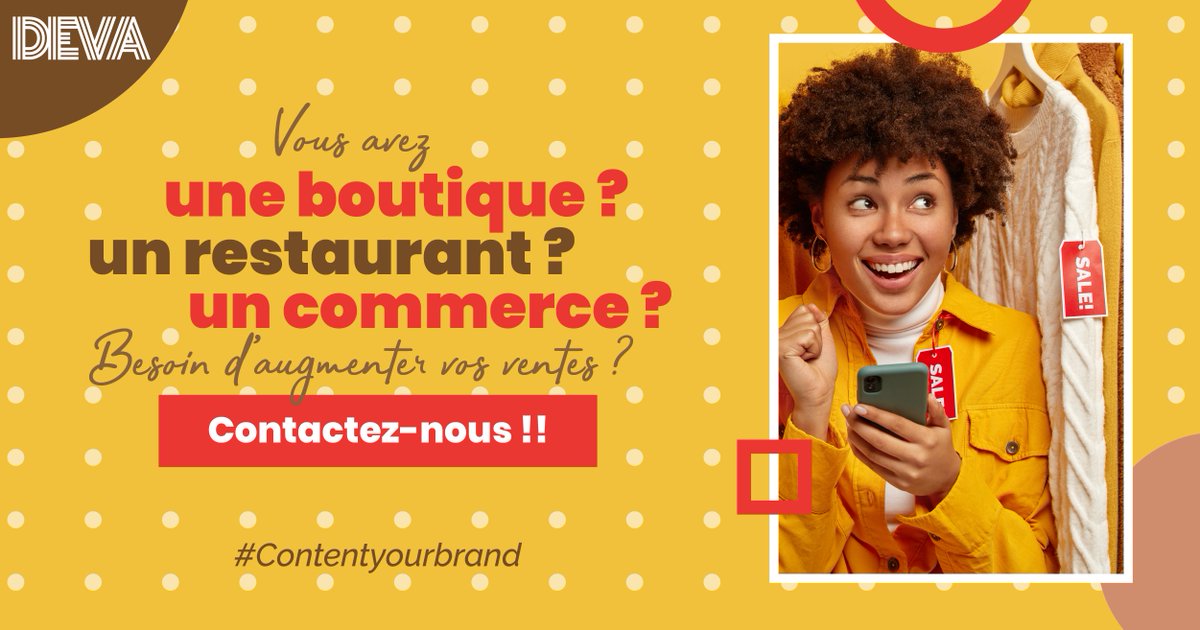 DevaAgency's tweet photo. C'est le moment de booster votre communication et de passer à un autre stade.
Nous créons du contenu digital afin de donner une visibilité pertinente et efficace à votre marque.
#devaagency #startup #design #creativedesign #socialmarketing #digitalmarketing #Kinshasa #rdcongo https://t.co/C3jsF38vwt
