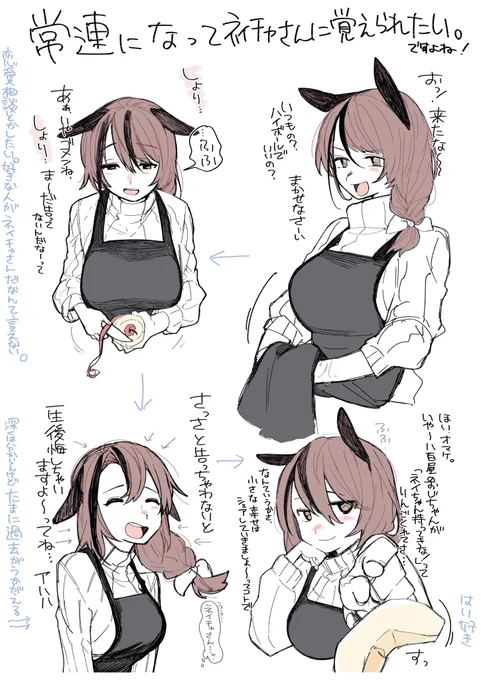 33歳ナイスネイチャさん5
今後も描いていきたい感ある 