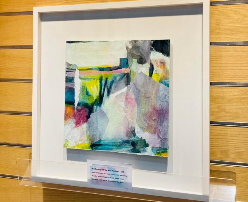 WakeCathedral's tweet photo. If you are visiting our #CathedralKitchen over the coming weeks, make sure you check out the wonderful artwork on display by the talented Jan Parsons, a series of abstract landscapes inspired by her many walks in the beautiful countryside surrounding #Wakefield. π¨ https://t.co/xcrj0Erwzp