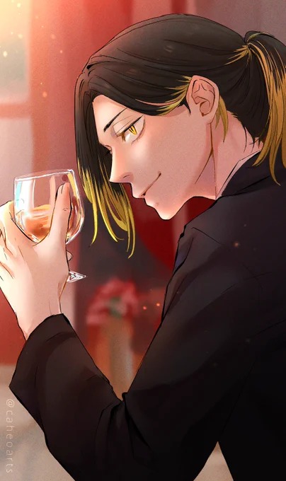 🍷
#kenmakozume 
#孤爪研磨 #ハイキュー 