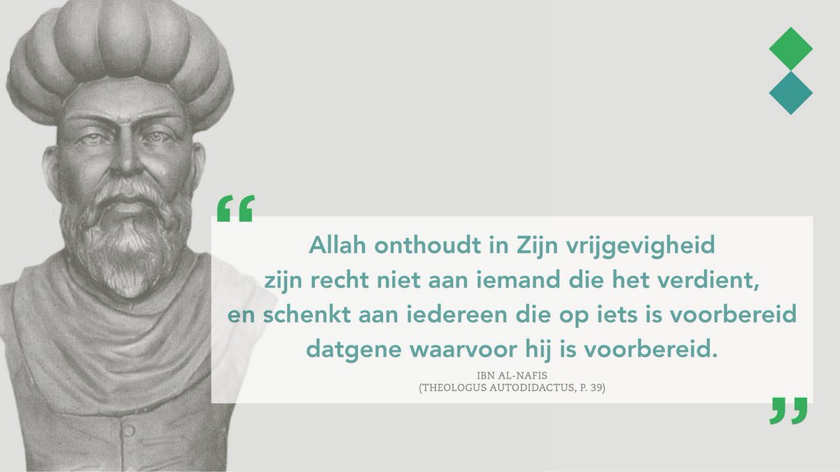 Quote van Ibn al-Nafis (1213-1288) uit les 1 van Fahm Online: Cursus "Theologus Autodidactus", de eerste theologische roman (13e eeuw)

(instromen kan nog)

#fahmquotes #ibnalnafis #theologusautodidactus #fahmcursus