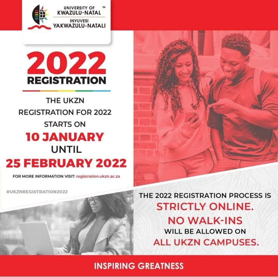Dear <a href="/DBE_SA/">Dep. Basic Education</a> learners don't miss out on the opportunity to inspire greatness #ichooseukzn <a href="/ReginahMhaule/">Dr Reginah Mhaule</a> <a href="/DBE_KZN/">KZN Education</a>