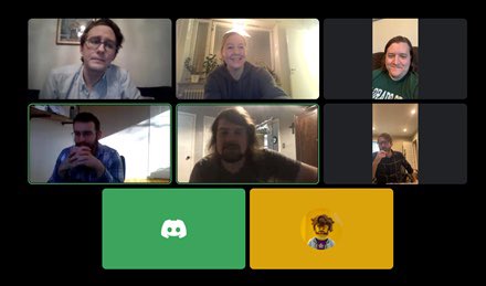 Pic from our hangout on Saturday. Celebrating our Gold Tier win and plotting for platinum! Ggs to all our opponents last cycle!