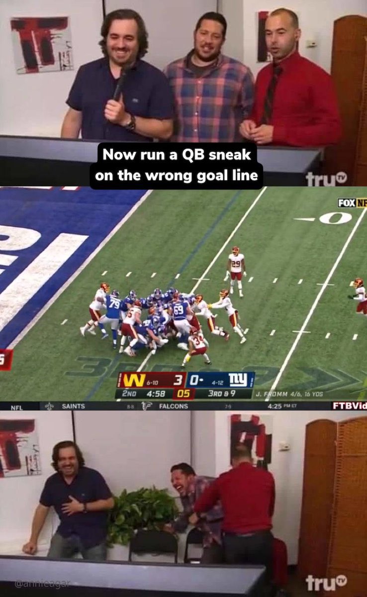 YoungSqueeth's tweet photo. Nah this is actually jokes💀 #Giants #NYGiants #FireJoeJudge #FireGettleman https://t.co/myyUiuiZ2a
