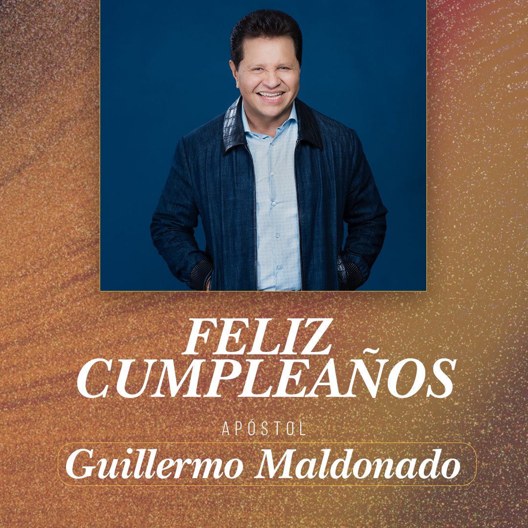 elreyjesusmiami's tweet photo. Hoy es el cumpleaños del Apóstol @GuillermoMaldonado y queremos tomarnos un momento para honrarle y desearle lo mejor de parte de todos nosotros. La familia del Rey Jesús está agradecida de tener un líder tan increíble en Cristo. ¡Te queremos! https://t.co/cvMDZhj82e