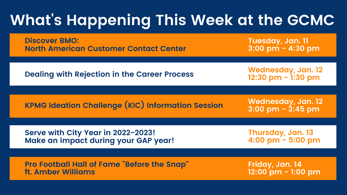 ZicklinGCMC's tweet photo. Join the #HumanApproachSeries on Wed, 1/12 with Tanuja Ramchal to unpack the fear of rejection in new light so that it doesn’t stop you from going after what you truly want in your career in 2022:
🔗https://t.co/wUUjmmoUZn
Register for #EventsAtTheGCMC:
🔗https://t.co/QoAGhUDubw https://t.co/JTYmktdR55
