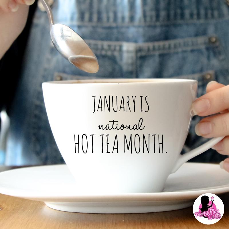 January is National Hot Tea Month! What is your favorite kind of hot tea? #NationalHotTeaMonth