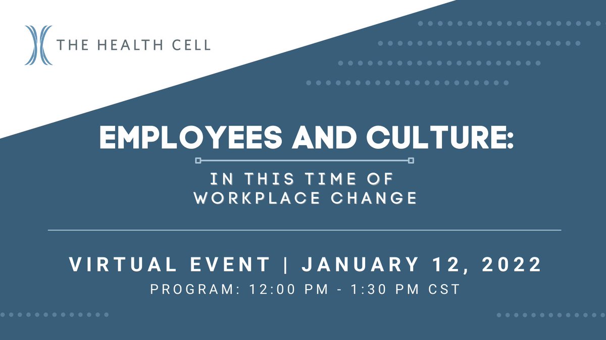 Register now for our January 12th program and hear an engaging panel discussion on creative solutions for today’s unique workforce challenges.  
Register at: ow.ly/aEno50Hr5Ab