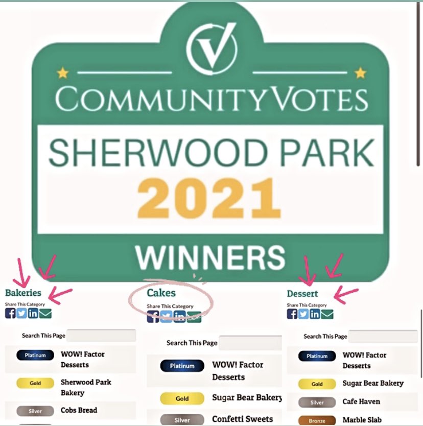 All we can say is WOW! 🎉🥳

We have been awarded the Platinum Award in 3 categories. To say we are beyond grateful for your overwhelming support is an understatement. Thank you for voting for us. 🙏

Also, the warmest congratulations to the other awarded businesses.

#shpk #ab