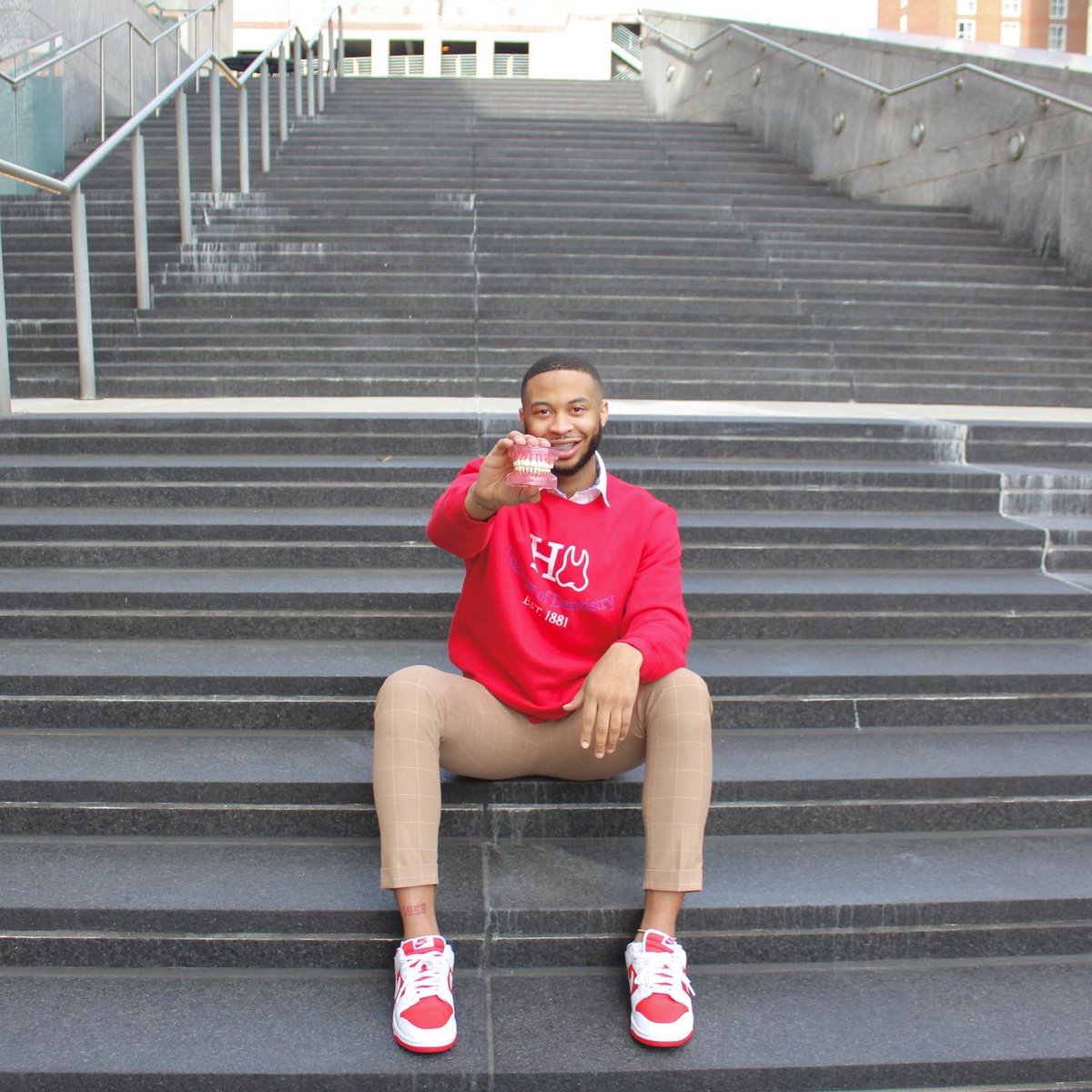 I am beyond blessed to announce that I will be spending the next four years at Howard University College of Dentistry to pursue my Doctorate of Dental Surgery, starting this fall. 

Dr. Caleb Smith, DDS, Class of 2026 loading…..