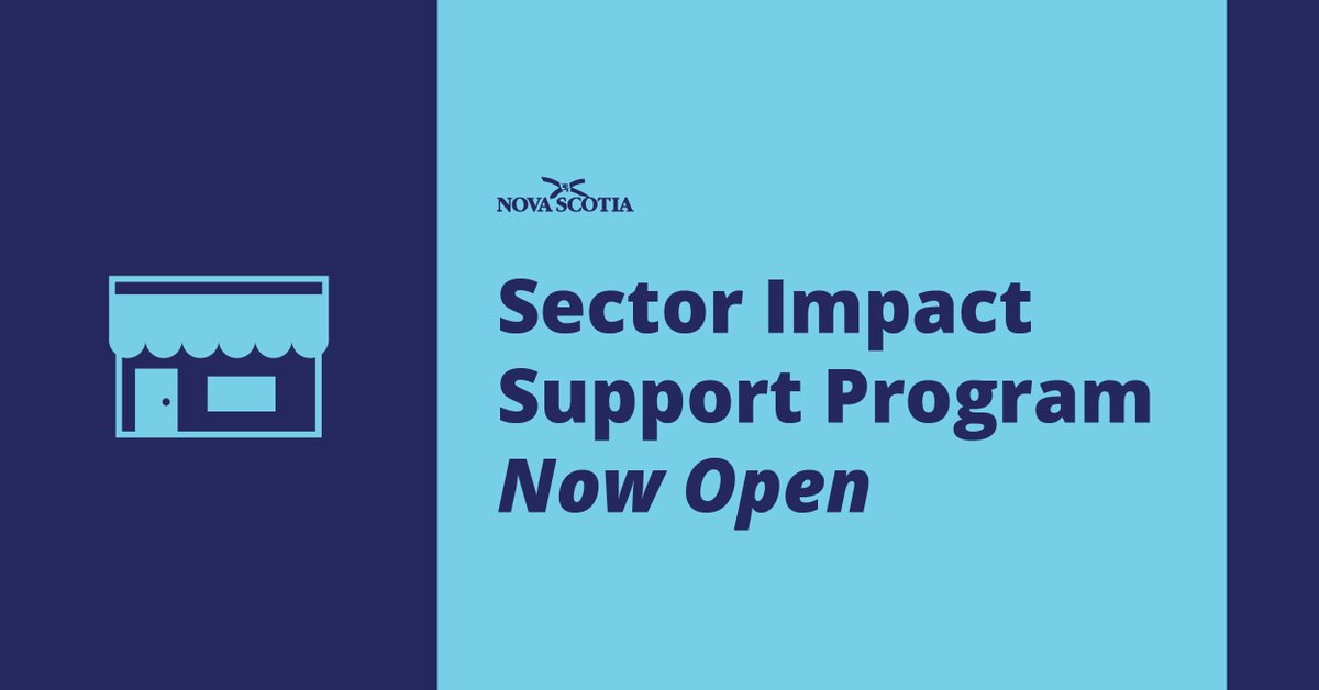 Applications Now Open for Sector Impact Support Program novascotia.ca/news/release/?…