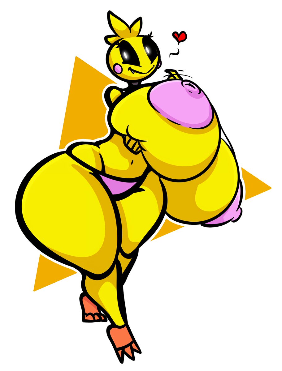 www.deviantart.com/puffylover1/art/Toy-Chica-Breast-Expansion-903429128 . #...