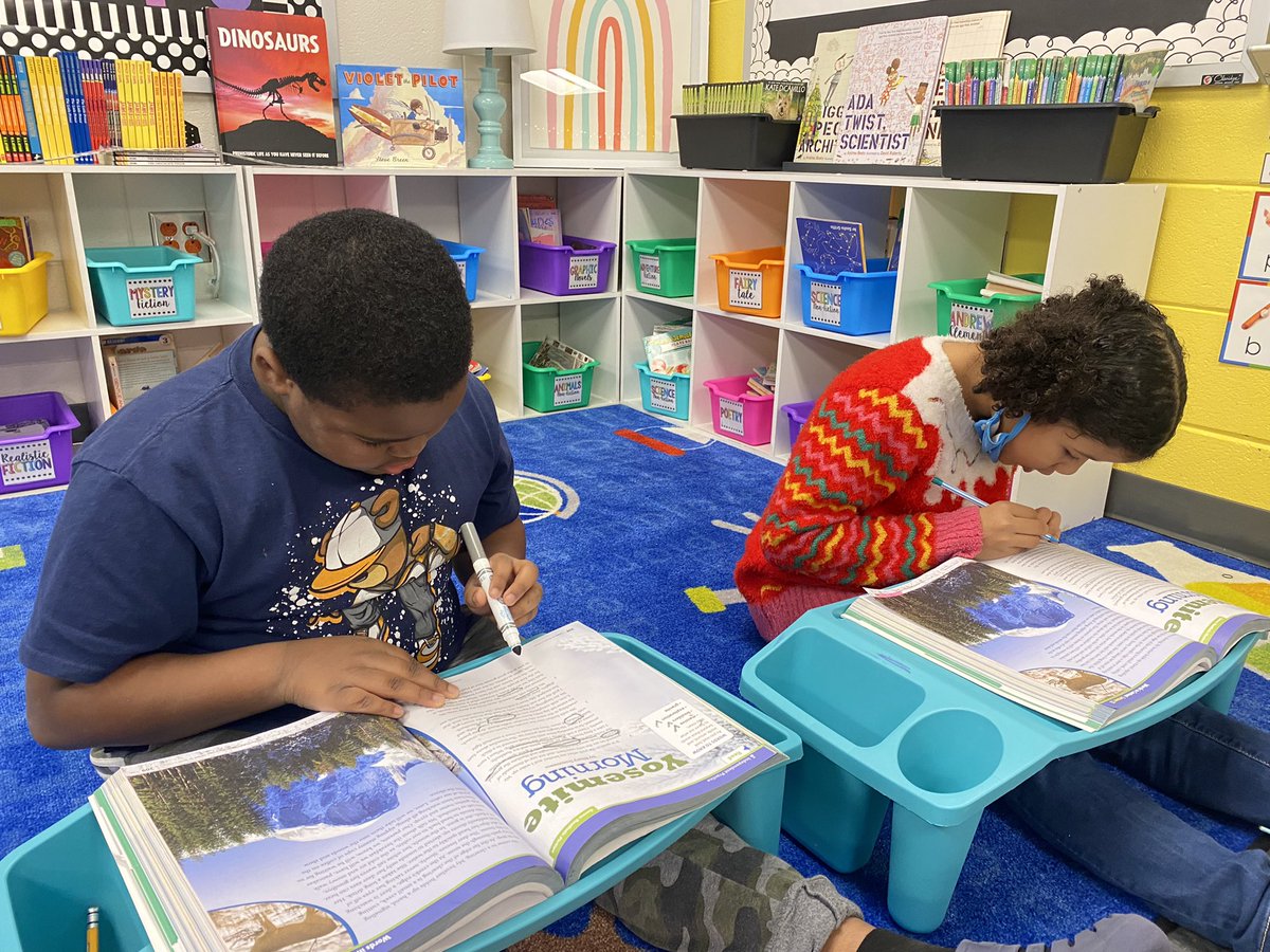 These two are rocking using context clues for unfamiliar word meanings! They have mastered coding their text which has led to better understanding and also awesome conversation about the story! 🙌🏻 <a href="/CurriculumAssoc/">Curriculum Associates</a> <a href="/TCBOE_LES/">Lincoln Elementary</a>
