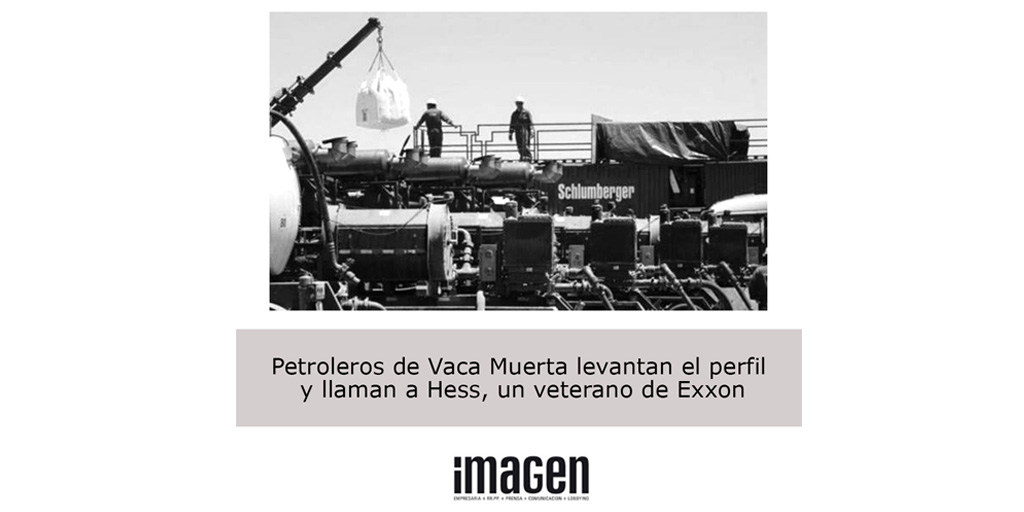 Update de Revista Imagen:
La Cámara de Empresas de Operaciones Petroleras Especiales ha iniciado una etapa de levantamiento de su bajo perfil y ha creado una presidencia profesional que estará a cargo del ex Exxon Tomás Hess y promete un rebranding.
Nota: ow.ly/aeFk50Hr6TN