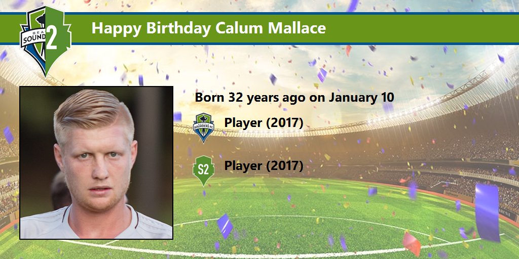 Happy Birthday Calum Mallace (     Details:  