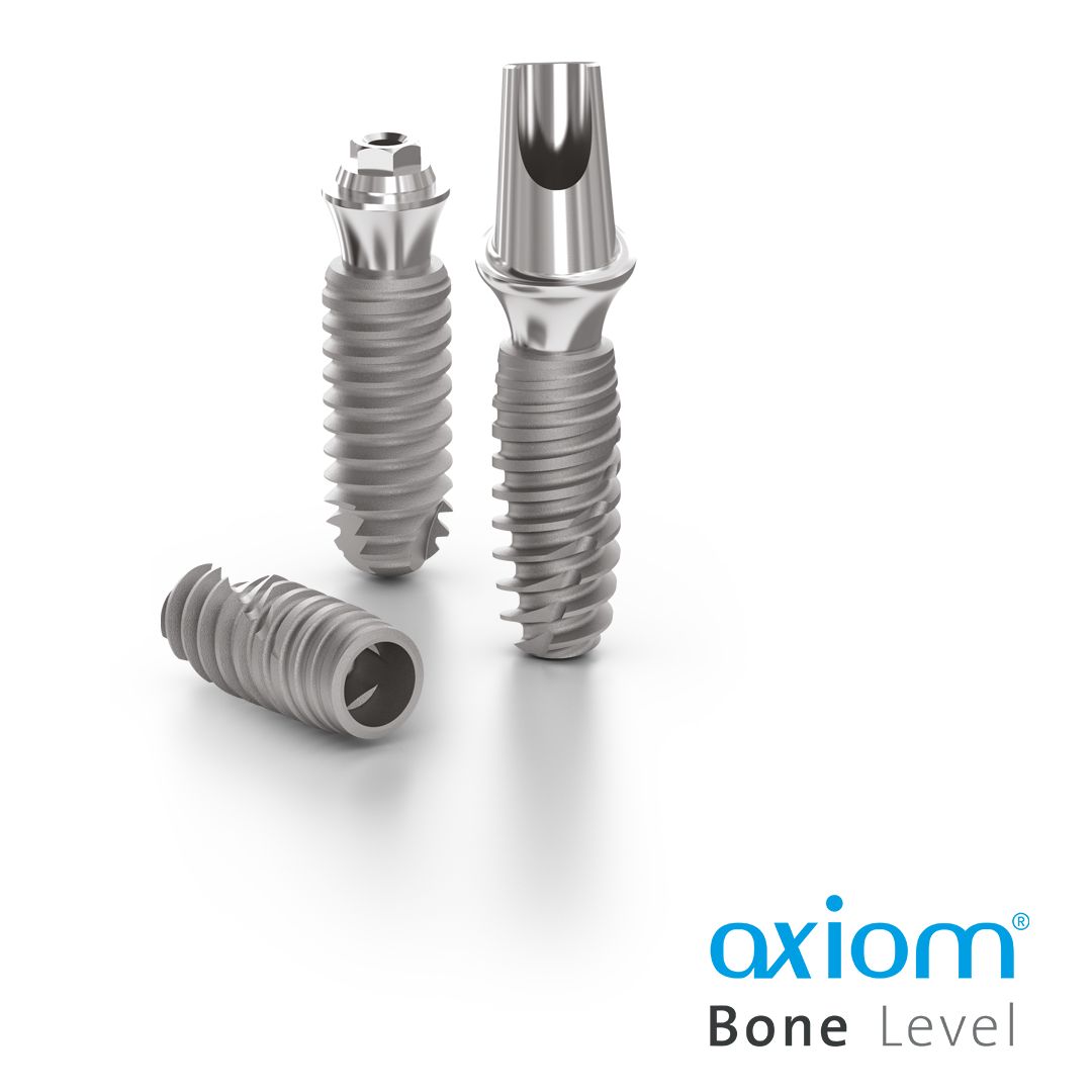 Anthogyr_France's tweet photo. Axiom® #bonelevel is designed to promote biological integration. Its single-diameter conical connection is compatible with all the diameters of Axiom BL range which highly simplifies prosthesis.
Want to know more about our offer?
Join us for the @AEEDCDubai event
📅Feb, 1-3, 2022 https://t.co/yeKEEpCXWt