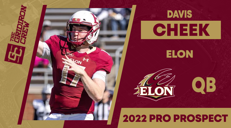 ⚠️ Attention Pro Scouts, Coaches, GMs, and Agents ⚠️ You need to look at 2022 Pro Prospect, Davis Cheek @cheek2017, a QB from @ElonFootball #2022ProProspect #TGC #NFLDraft #ProFootball 🏈 👀 View our Interview: thegridironcrew.com/davis-cheek-20…