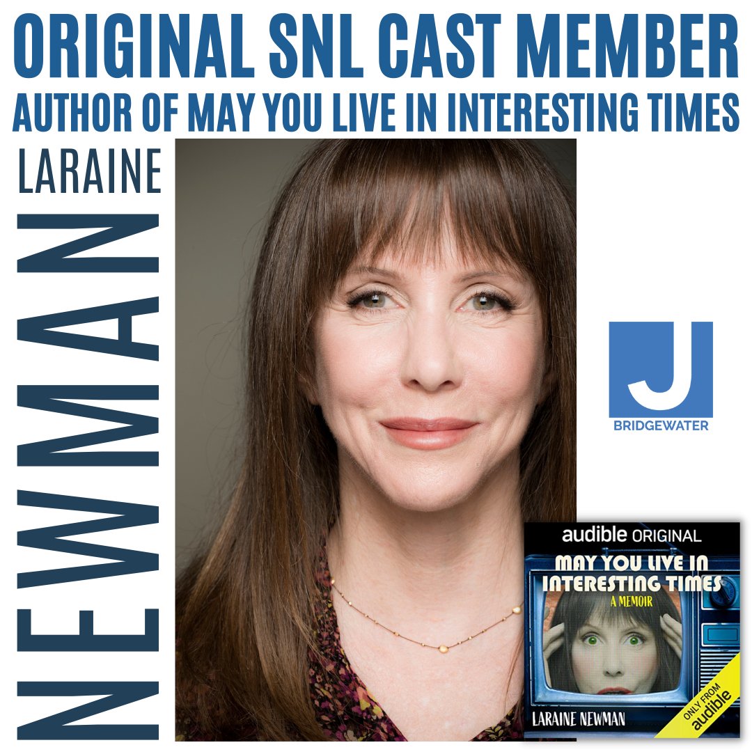 JCCBridgewater's tweet photo. This Thursday, January 13, join Laraine Newman, an author and original SNL cast member, from the comfort of your home as she shares the chronicles of her life and experiences. 

📌FREE &amp; Virtual!
📌1/13/2022, 7 PM
📌Register: https://t.co/CIrRLPTgJx

#chapterchat #snl #snlalum https://t.co/jN68LvK4Uu