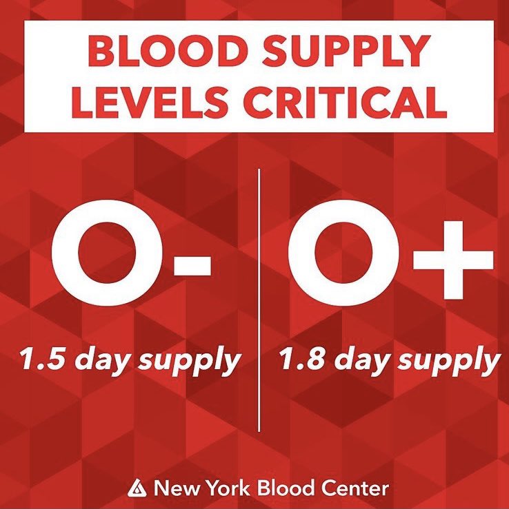 DiamondRoster's tweet image. Are you an O Blood Type 🩸 🅾️ Please roll up your sleeve and save a life today @NYBloodCenter To schedule an appointment go to: nybc.org