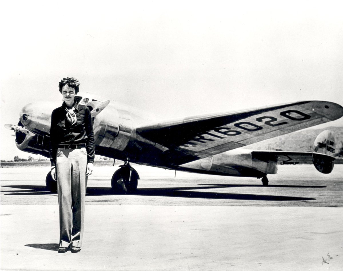 Amelia Earhart becomes the first women passenger to cross the Atlantic! 