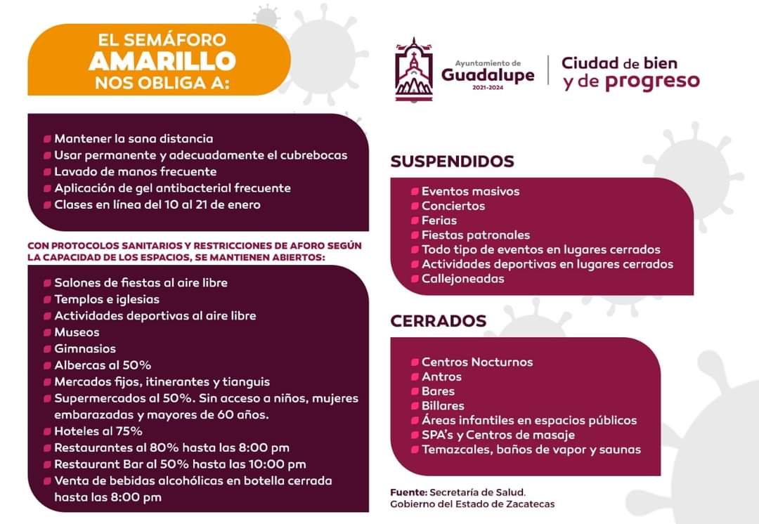 En la Ciudad de Guadalupe #NosSeguimosCuidando 
No bajemos la guardia.