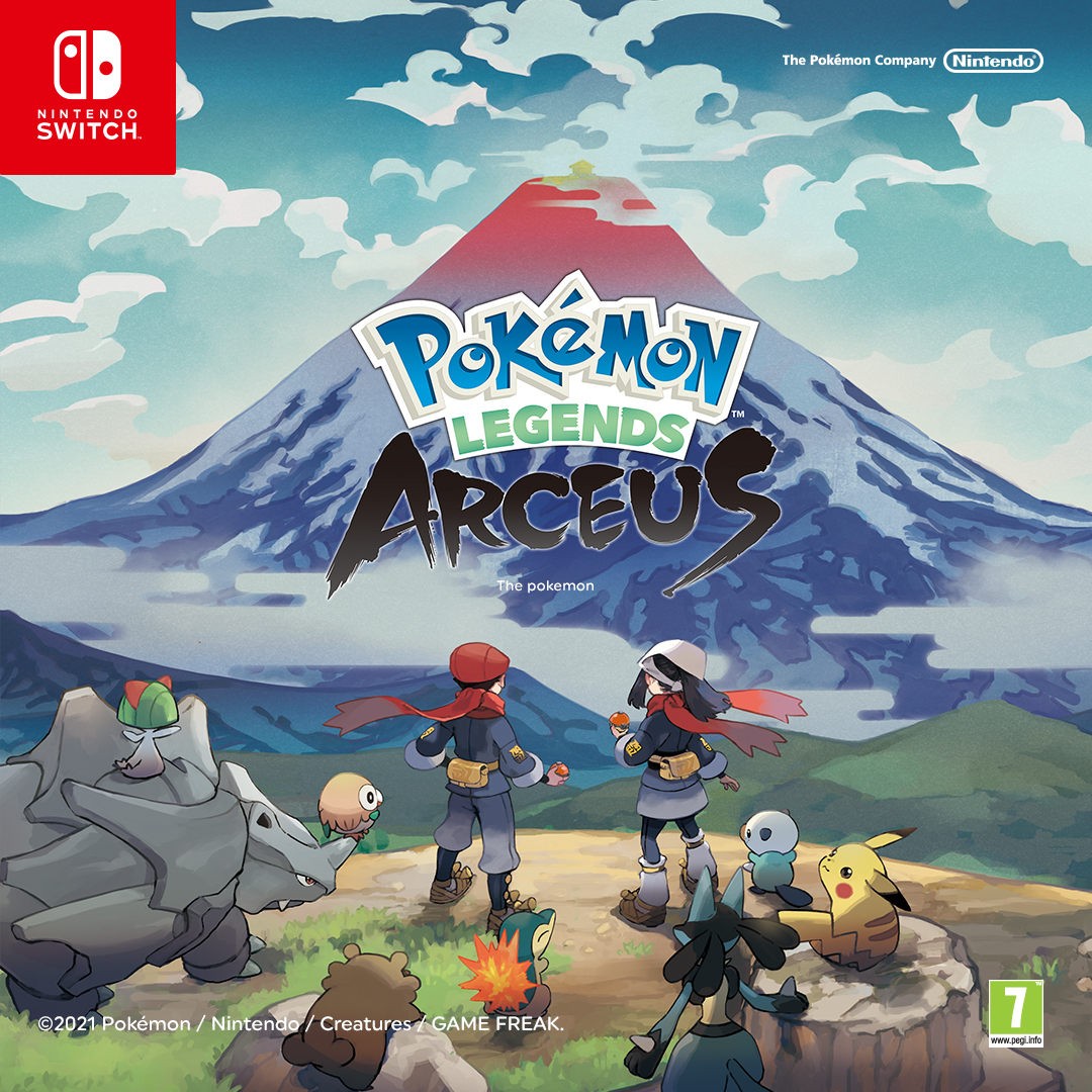 Smyths Toys UK on X: In the Pokémon Legends: Arceus Nintendo Switch game,  it's your task to survey wild Pokémon and create the region's first  Pokédex. Explore the Hisui region of ages