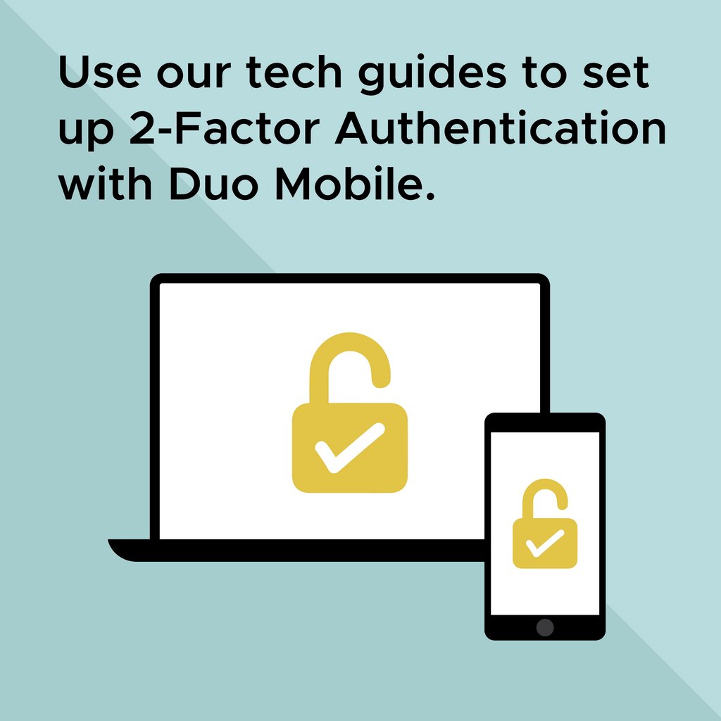 byui_it's tweet image. Did you know you can install DUO mobile on your phone to instantly approve or deny login requests? Look at our Instagram highlight titled “IT Tips” for links to our tech help guides on how to set up DUO Mobile. 

#helpguides #highlights #ittips #byuiit #2fa