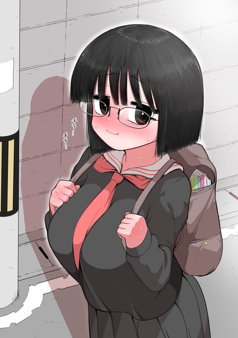 学校で一番地味な女の子を好きになった
(地味な一緒の登校) 