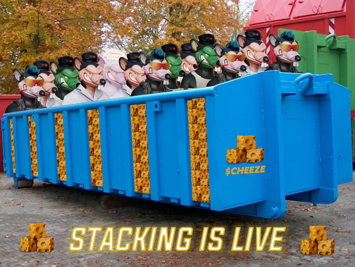 WaarXtaz's tweet photo. The @RatSolBastards stacking is live ! #RATELLES Forever ! https://t.co/DDRA5GMwGZ