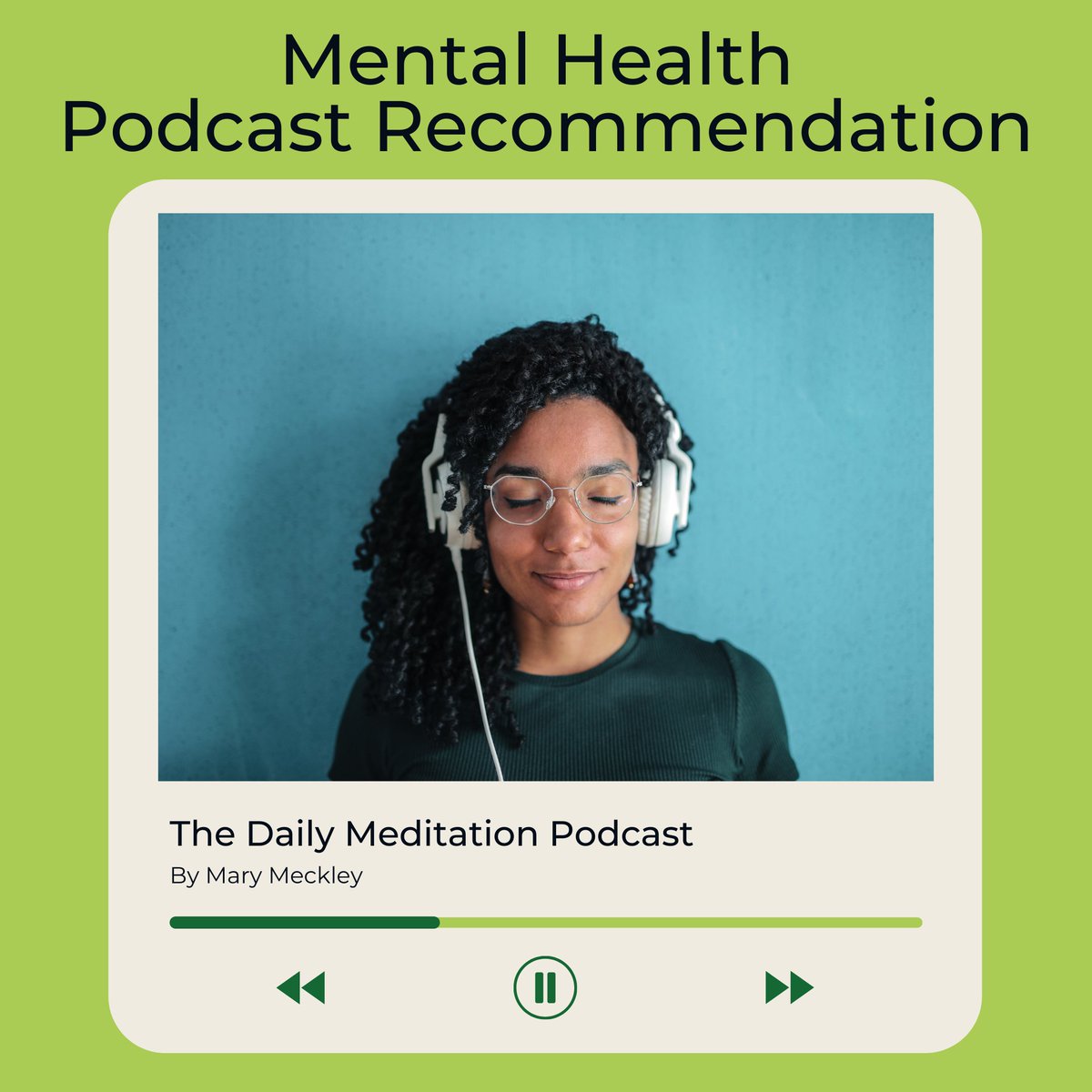 PTPrograms's tweet image. Check out The Daily Mediation Podcast for your morning meditation or add this to your end-of-the-day routine. 
You can find this podcast on Google Podcasts, Apple Podcasts, Spotify, Audible, and other streaming and audio platforms. 

#PTPrograms #MentalWellnessMonth #Wellbeing