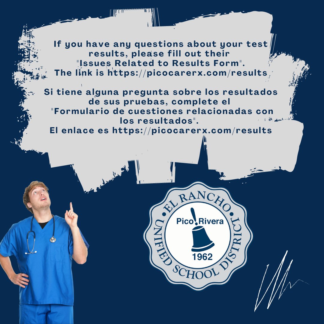 ❓❓If you have any questions about your test results, please fill out the Pico Care Pharmacy form.

❓❓Si tiene alguna pregunta sobre los resultados de sus pruebas, por favor, rellene el formulario de Pico Care Pharmacy. 

Link/enlace: picocarerx.com/results